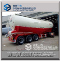 3 Axles 55m3 bulk cement tank semi trailer, bulk powder tanker semi trailer